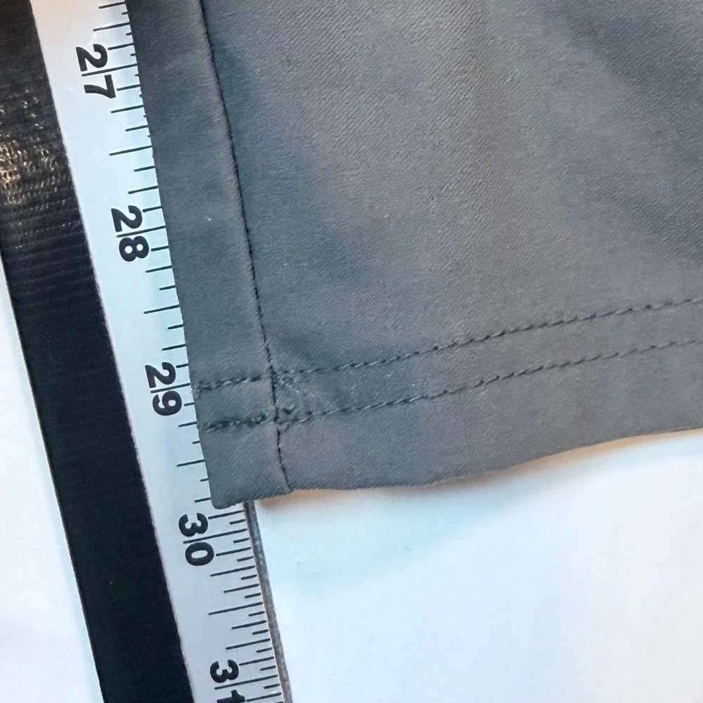 prAna Stretch‎ Zion Cargo Pants Mens 42x30 Gray Belted Hiking Outdoor Trail